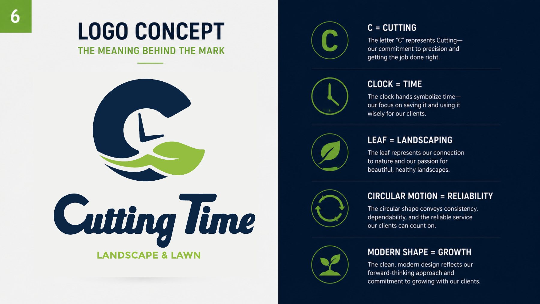 Cutting Time logo concept
